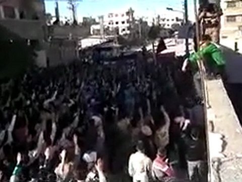 فري برس حمص البياضة القسم التي قالته الفنانة فدوى 8 11 2011