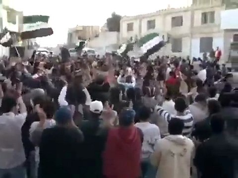 فري برس حوران الجيزة مظاهرة النصرة لحمص ثالث أيام العيد في 8 11 2011