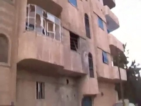 فري برس باباعمرو اثار القصف العشوائي على البيوت 10 11 2011