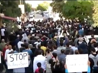فري برس   حمص الانشاءت جمعة تجميد العضوية والله ما تنام الثورة 11 11 2011