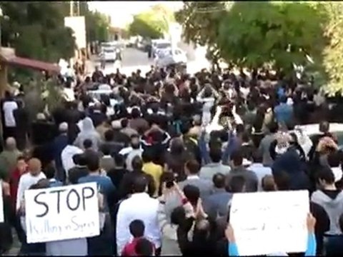فري برس حمص الانشاءت جمعة تجميد العضوية والله ما تنام الثورة 11 11 2011