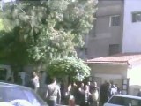 فري برس   المظاهرة التي خرجت من جامع الايمان بوسط دمشق بجانب مقر حزب البعث 11 11 2011