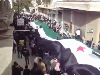 فري برس   تل رفعت مظاهرة تجميد العضوية 11 11 2011 ج3