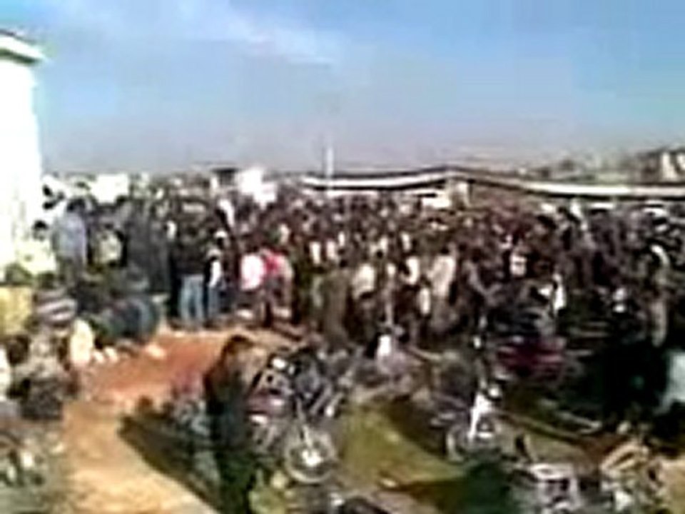 فري برس   حماة قسطون مظاهرة في جمعة تجميد العضوية 11 11 2011