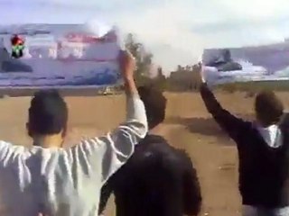 فري برس   دمشق   داريا مظاهرة جمعة تجميدالعضوية 11 11 2011