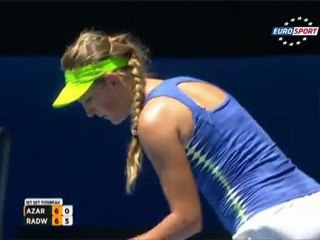 Azarenka'nın uyuyakaldığı tie-break