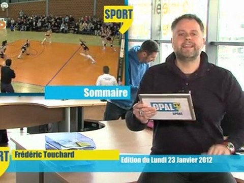 Opal'TV : Le JT Sports - Edition du 23 Janvier 2012