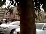 فري برس   انتشار الامن والشبيحة في ساحة العاصي بحماه 13 11 2011
