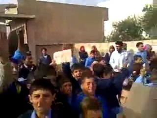 فري برس   حماة   الزكاة  مظاهرة طلابية 14 11 2011