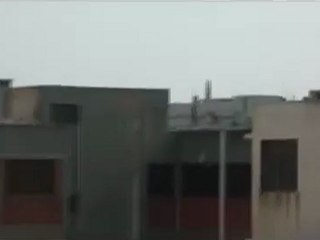 فري برس   قصف مأذنة المسجد 14 11 2011