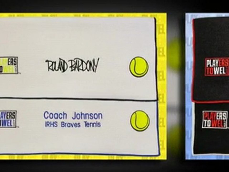 tennis towels