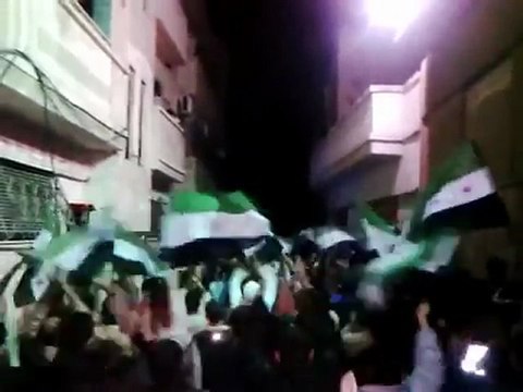 فري برس حمص باب الدريب حي الصليبة تحية لريف حلب 15 11 2011