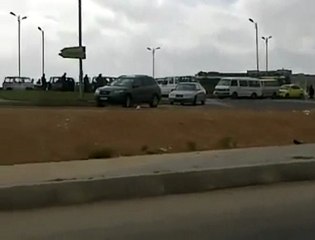 فري برس   ‏جامعة القلمون الخاصة ضد بشار الأسد وإنتشار الأمن ضمن الحرم وخارج الجامعات 16 11 2011 ج2