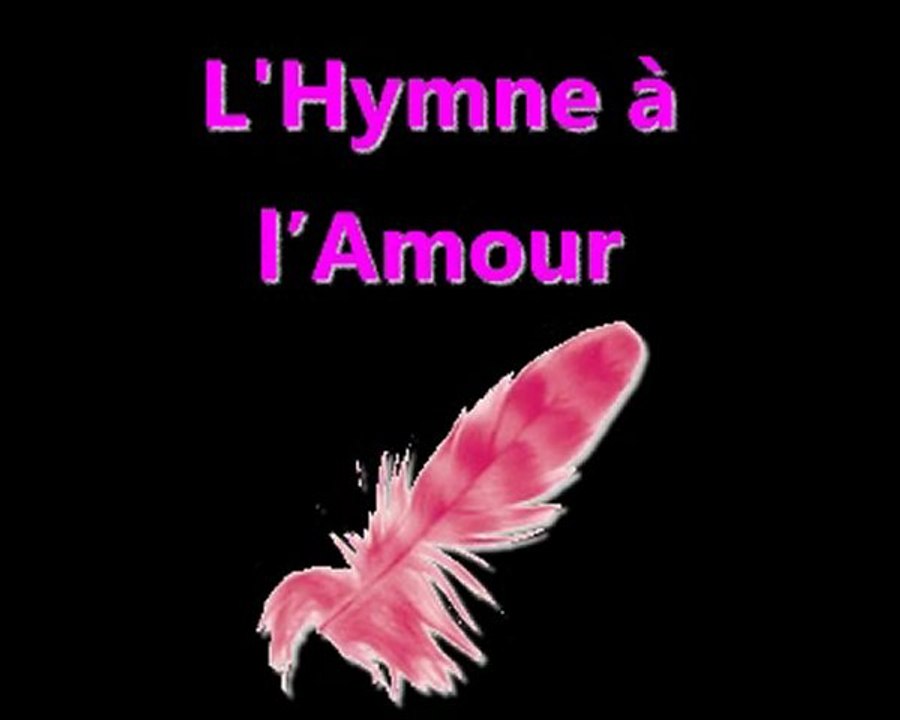 14 - L'hymne à l'amour