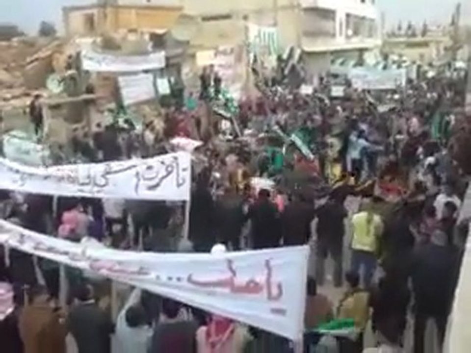 فري برس   حلب   عندان    جمعة طرد السفراء 18 11 2011