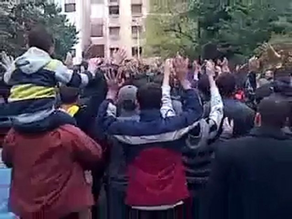 فري برس   حمص الدبلان   مظاهرة من جامع الحسامي جمعة طرد السفراء 18 11 2011