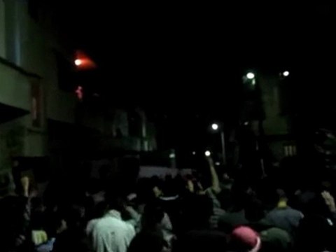 فري برس حمص المحتلة أحرار الوعر القديم ومسائية روعة من أبطال الوعر 18 11 2011