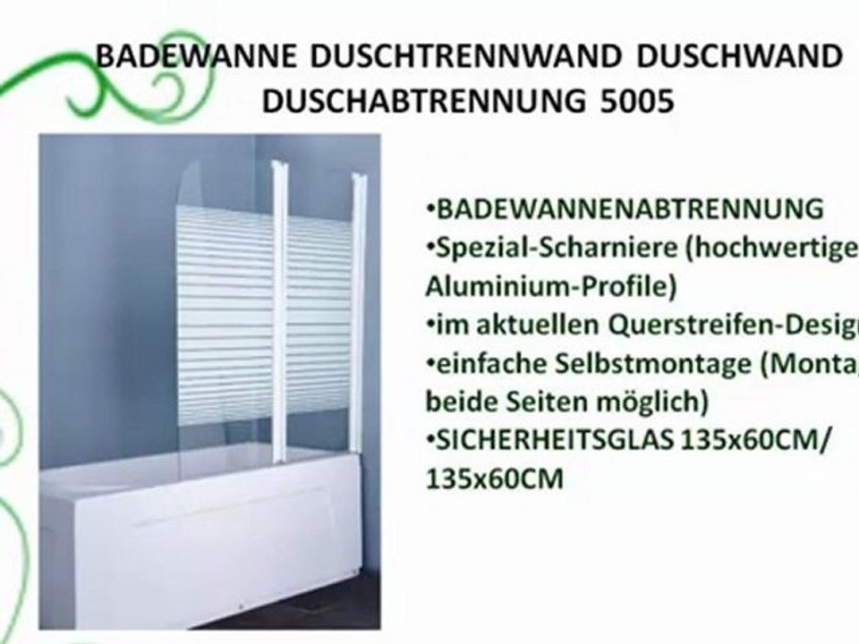TOP 9 Duschabtrennung Badewanne zu Kaufen