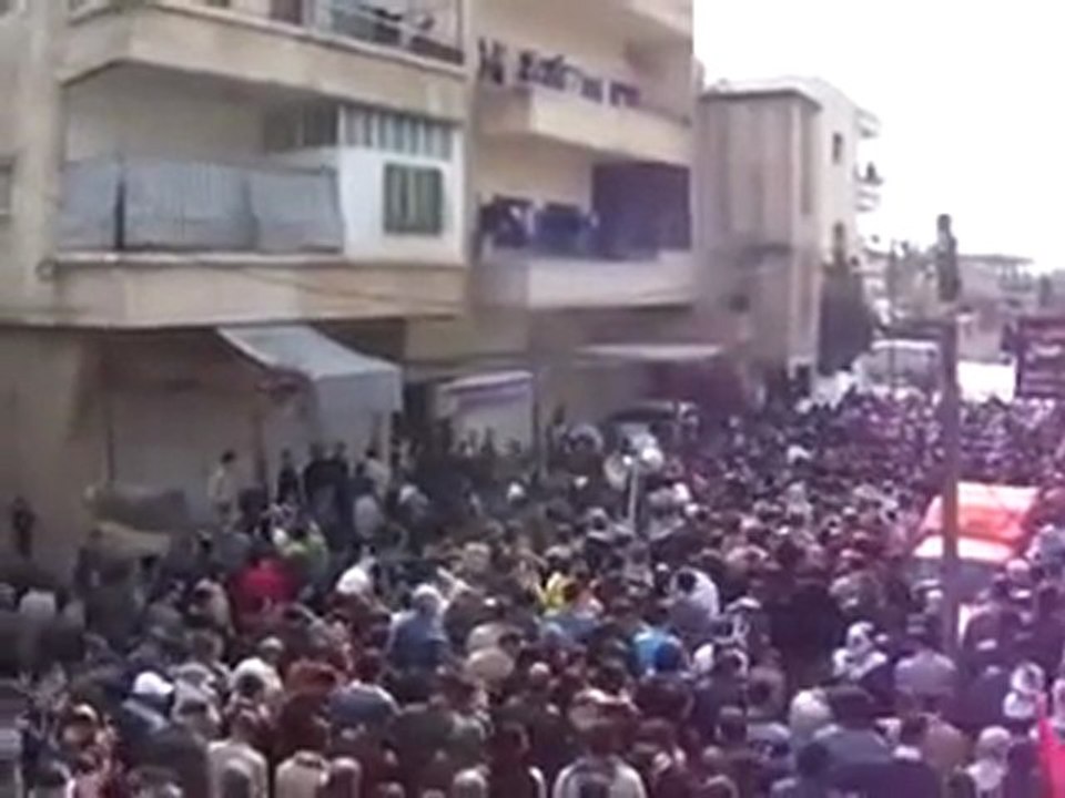 فري برس   ريف دمشق الزبداني مظاهرات الاحرار في جمعة طرد السفراء 18 11 2011