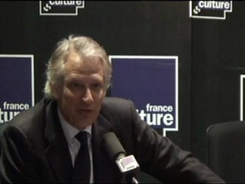 Les matins - Dominique de villepin