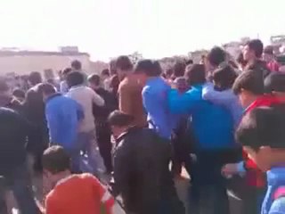 فري برس   درعا جاسم  مظاهرة طلابية  للمطالبة باسقاط النظام 21 11 2011 جـ1