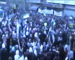 فري برس   حمص حي الخالدية اربعاء السلم الاهلي بقيادة السارووت 23 11 2011
