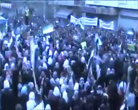 فري برس حمص حي الخالدية اربعاء السلم الاهلي بقيادة السارووت 23 11 2011