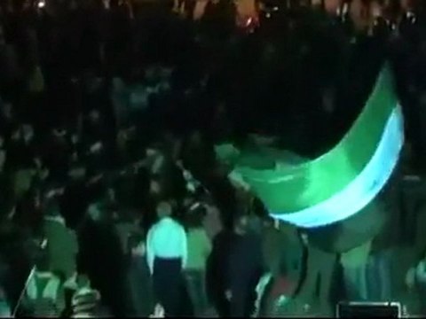 فري برس إدلب مظاهرة مسائية خميس الشهيد حسين الخالدي 24 11 2011 جـ1