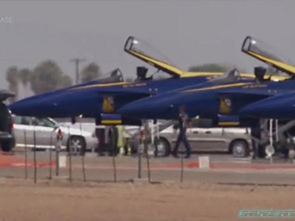 F-18 Hornet Blue Angels video clip HD