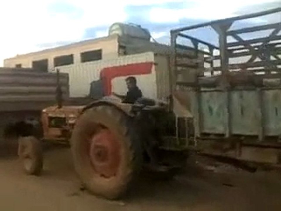 فري برس   درعا  خربة غزالة  أزمة المازوت 27 11 2011 ج2