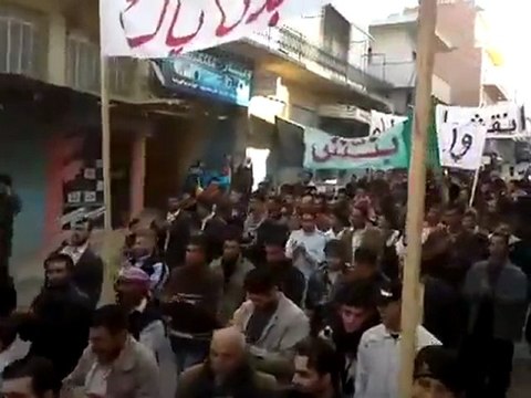 فري برس إدلب مظاهرات مدينة بنش 27 11 2011