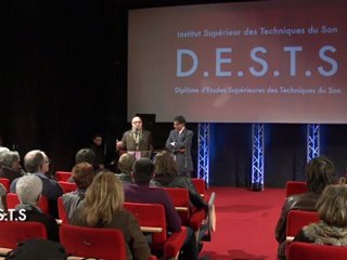 Remise des diplômes ISTS 2010 parrainée par Pierre BOUTEILLIER