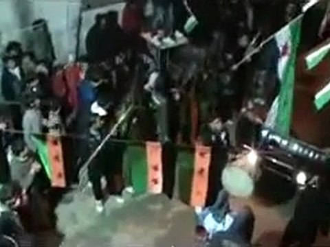 فري برس حمص البياضة كلمة الرقيب في الجيش الحرمحمود المحمد 21 1 2012