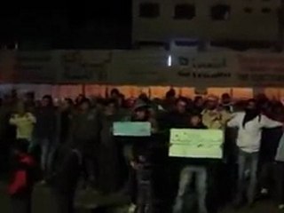 فري برس   ادلب بنش ؛؛مسائيات الثوار ؛؛23 1 2012