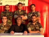 فري برس   إدلب انشقاق المقدم عبدالرحمن الشيخ قائد إطفائية حلب و مجموعة من رفاقه