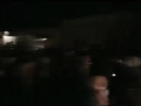 فري برس مظاهرة مسائية في مدينة ضمير تهتف للمدن السورية و الجيش الحر 23 1 2012