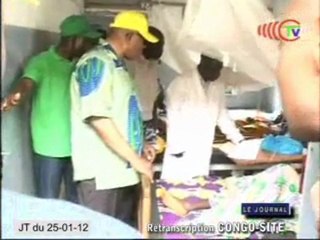 Le ministre Isidore Mvouba visite l’hôpital de base de Kindamba