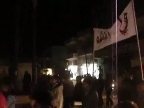 فري برس إدلب بنش مظاهرة مسائية 29 11 2011 جـ2