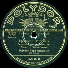 Spanische Dorfmusik (Señorita, ich sing’ dir ein Lied)