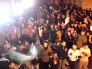 فري برس   جبل الزاوية مظاهرة حاشدة رائعة 30 11 2011