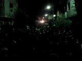 فري برس   حمص المحتلة احرار الوعر القديم مسائية اربعاء سوريا الموحدة وطننا وأغنية ثورة سوريا 30 11 2011