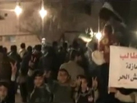 فري برس حمص باب الدريب الفاخورة مظاهرة مسائية 30 11 2011