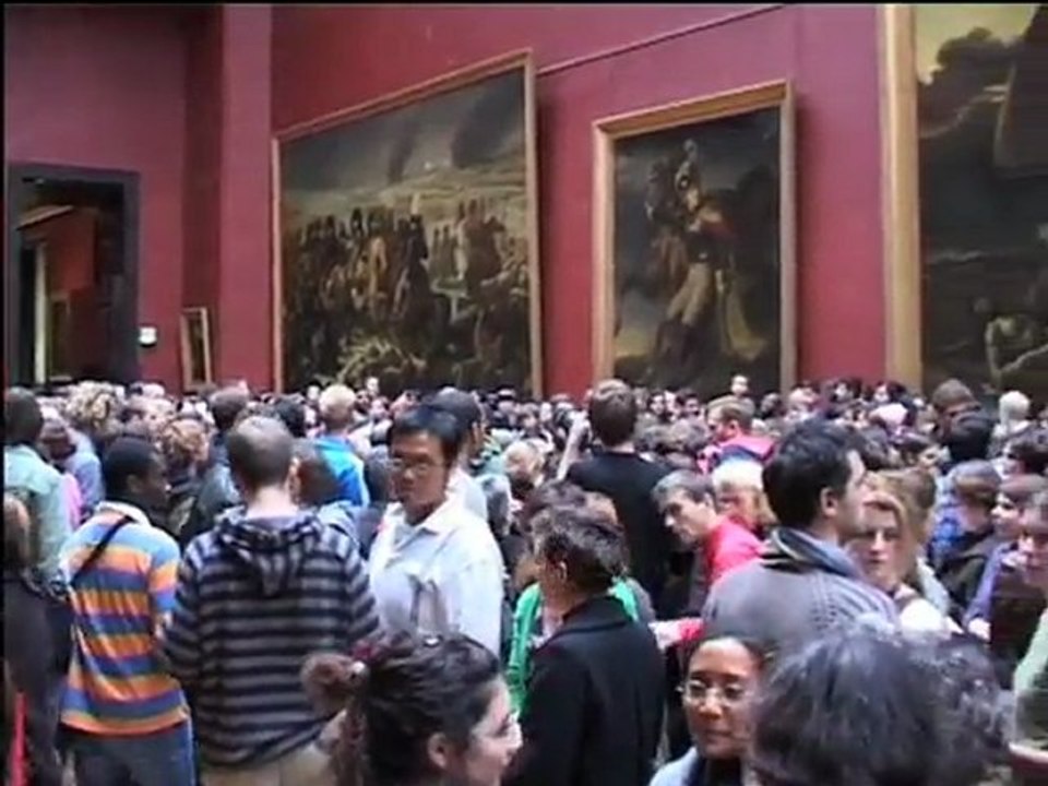 Slams au Louvre