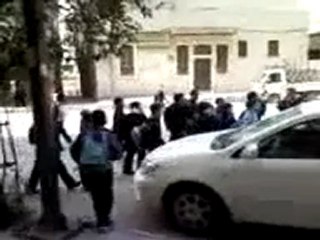 فري برس   دمشق التل مظاهرة طلابية 30 11 2011