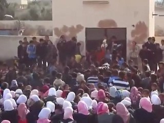 فري برس   نصيب مظاهرة طلابية حاشدة نصرة لداعل 30 11 2011