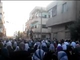 فري برس   حمص المحتلة حرائر الوعر القديم في مظاهرة ثورية رائعة 1 12 2011