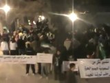 فري برس    حمص باب دريب   مسائيات الثوار اضراب عام لأجل الشهداء   1 12 2011 ج2