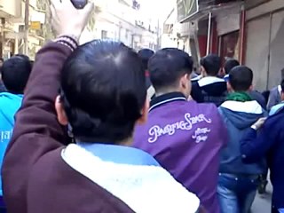 فري برس     ريف دمشق   داريا   طلابية  1 12 2011