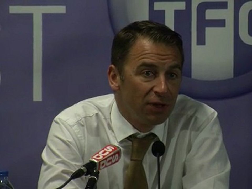 Conférence de presse d'Olivier Sadran (Part1) : "On ne s'interdit rien"