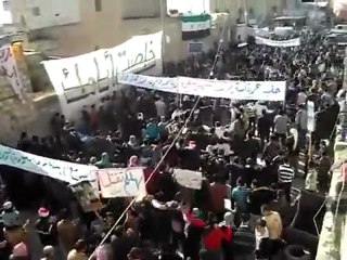 فري برس   حلب  عندان  دقة عاليةجمعة المنطقة العازلة 2 12 2011